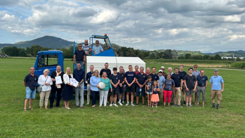Sportministerin Diana Stolz überreicht Förderbescheid an Segelfluggruppe Bensheim
