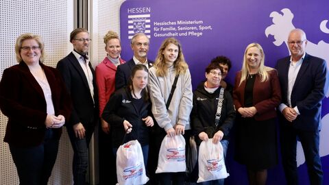 Verabschiedung Special Olympics Winter Games 2025