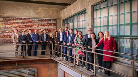 Gruppenfoto der Sportministerinnen und Sportminister der Länder 